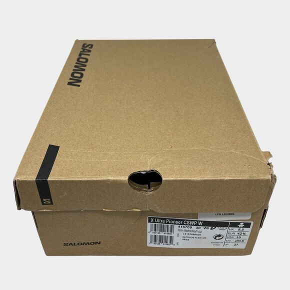 Salomon Outdoor Sneakers 10 Grey X Ultra Pioneer CSWP Activewear Stormy - Picture 7 of 12